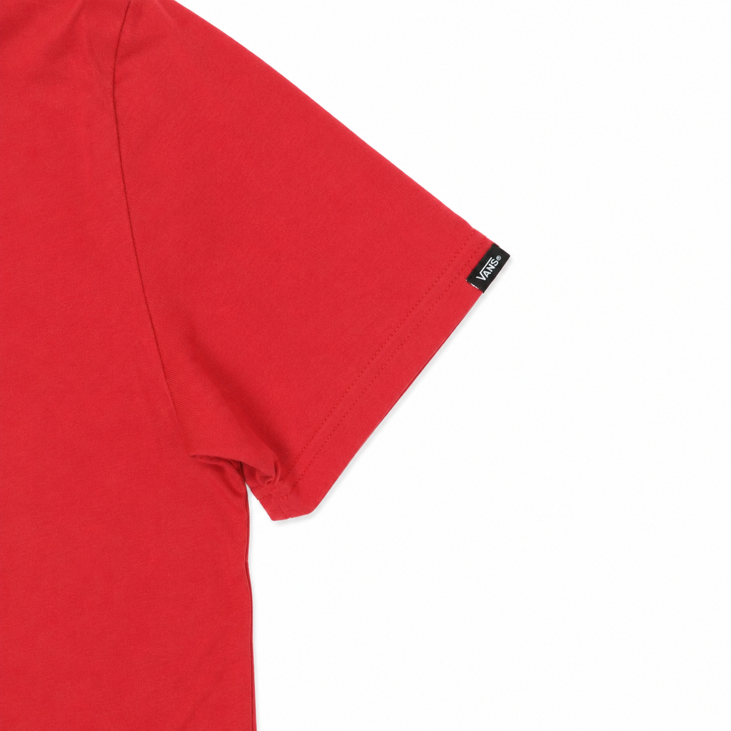 CAMISETA VANS ROJA CON LOGO FRONTAL