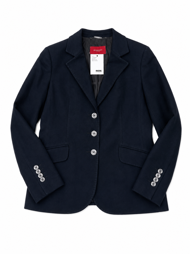 AMERICANA BURBERRY AZUL MARINO