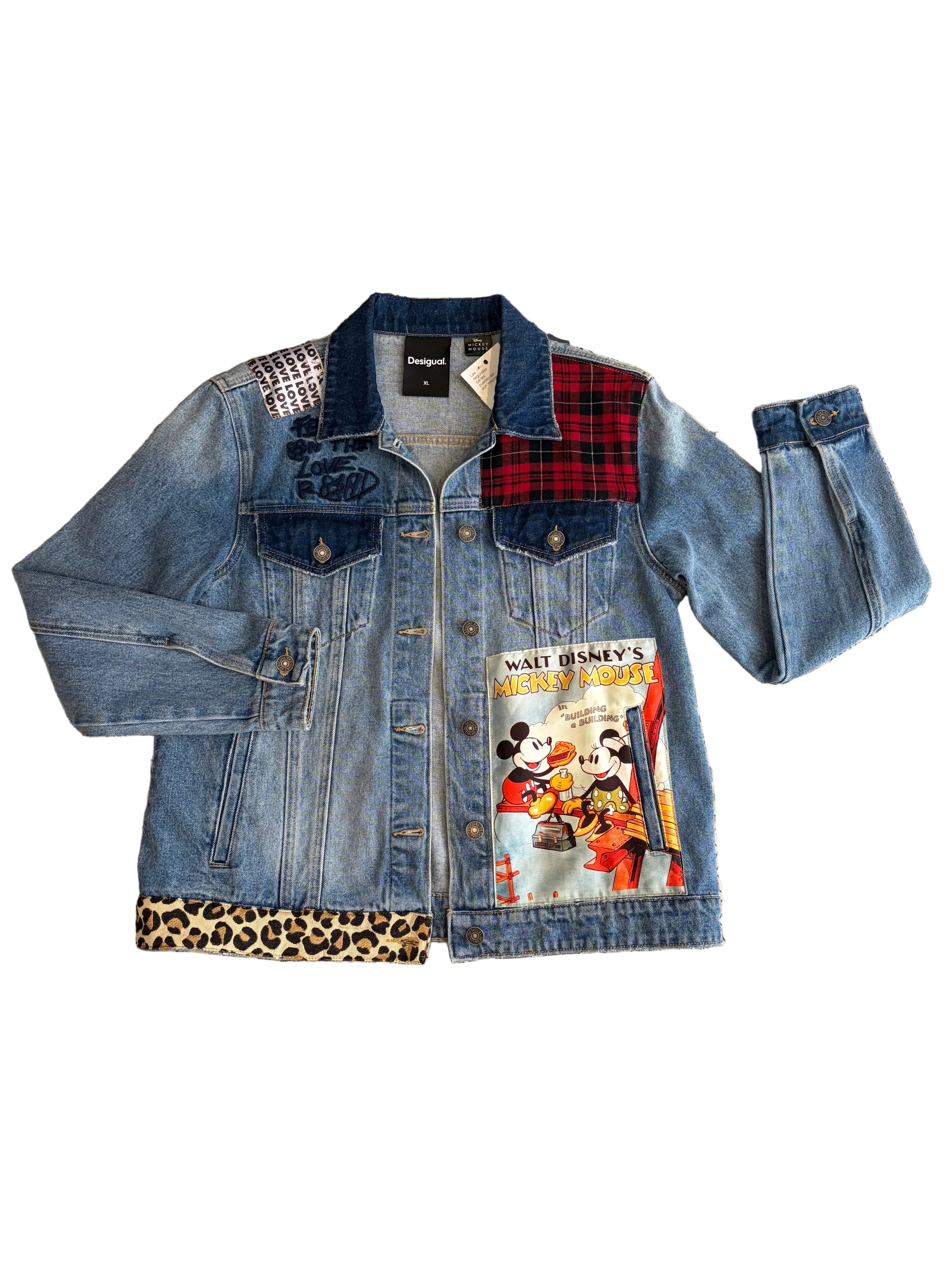 CHAQUETA VAQUERA DESIGUAL MICKEY MOUSE