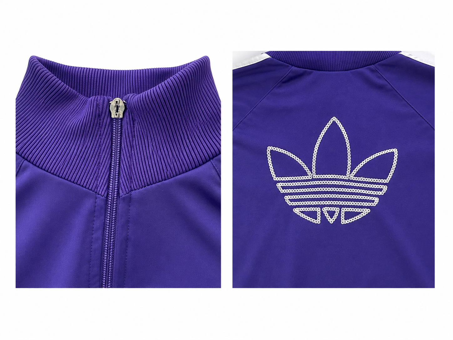 SUDADERA ADIDAS LOGO LENTEJUELAS ESPALDA