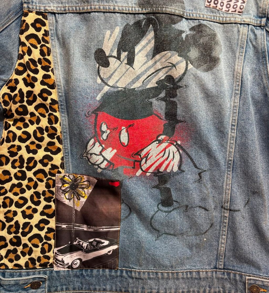 CHAQUETA VAQUERA DESIGUAL MICKEY MOUSE