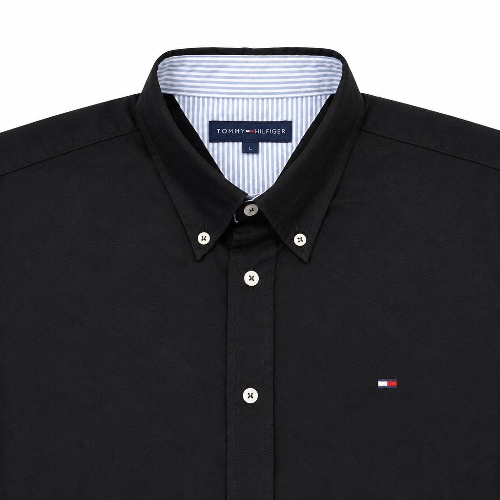CAMISA TOMMY HILFIGER NEGRA LISA