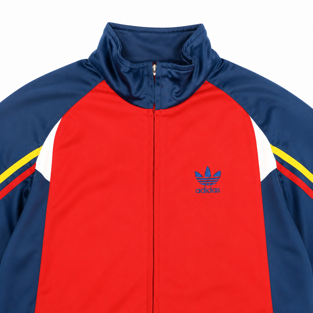 SUDADERA ADIDAS TRICOLOR CREMALLERA