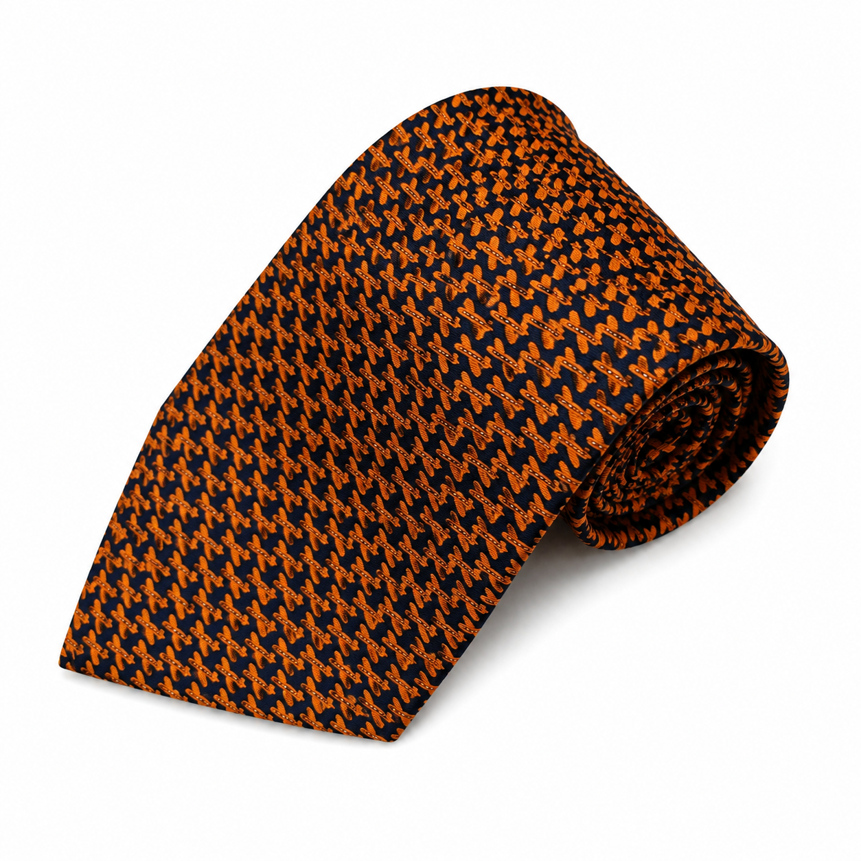 CORBATA VINTAGE NARANJA RENÉ CHAGALL