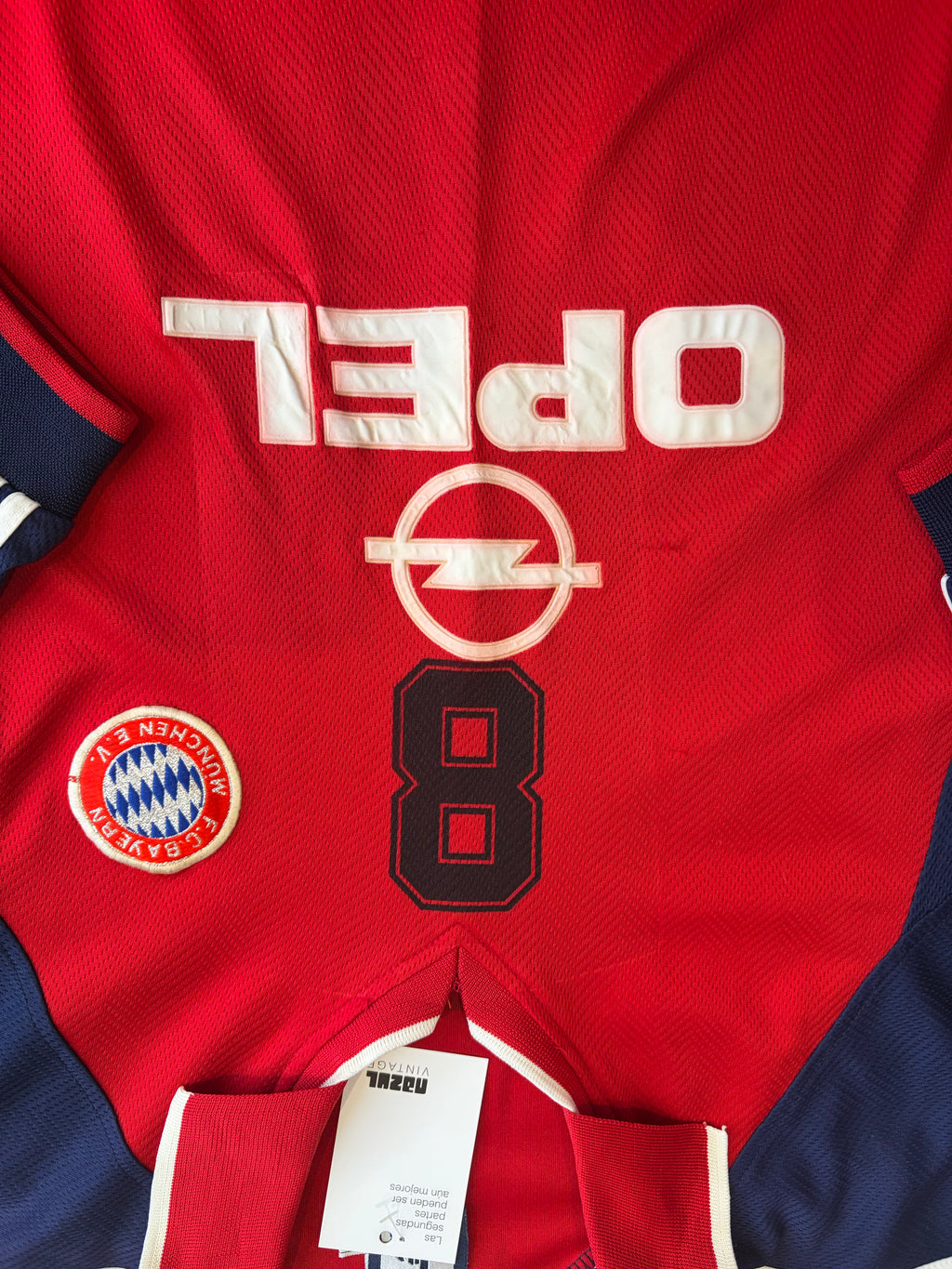 CAMISETA FUTBOL OPEL BAYERN DE MUNICH 1999/2000 REEDICIÓN