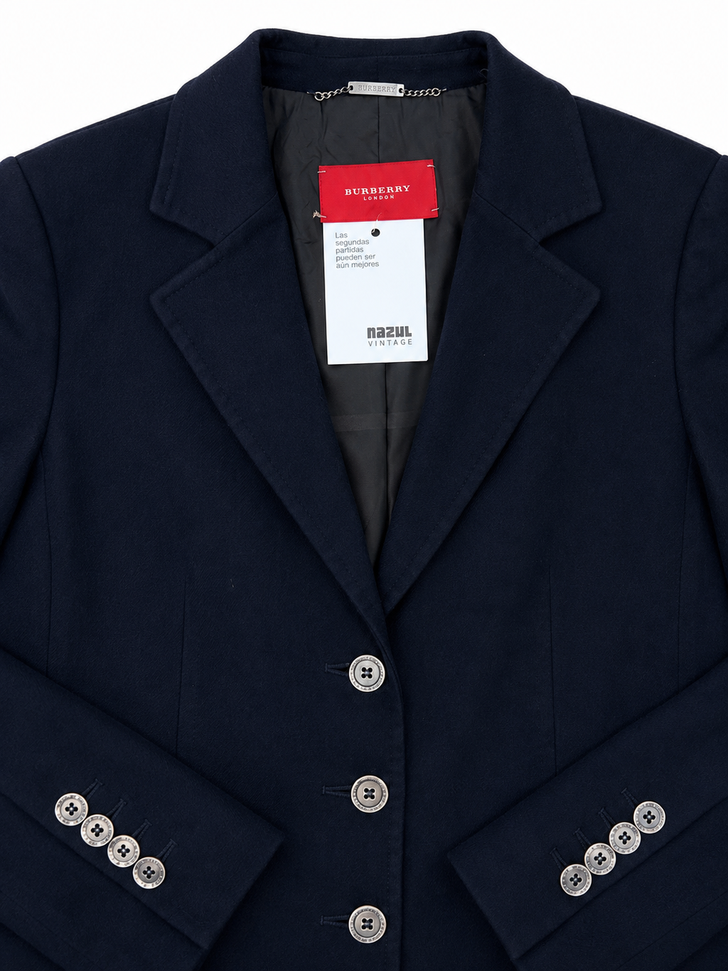AMERICANA BURBERRY AZUL MARINO