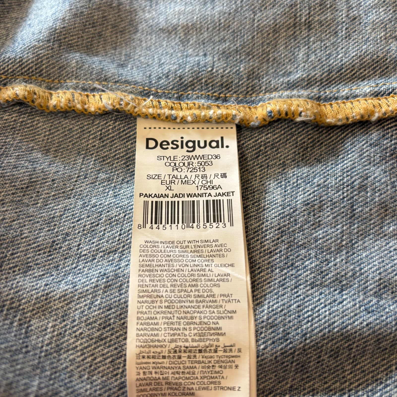 CHAQUETA VAQUERA DESIGUAL MICKEY MOUSE