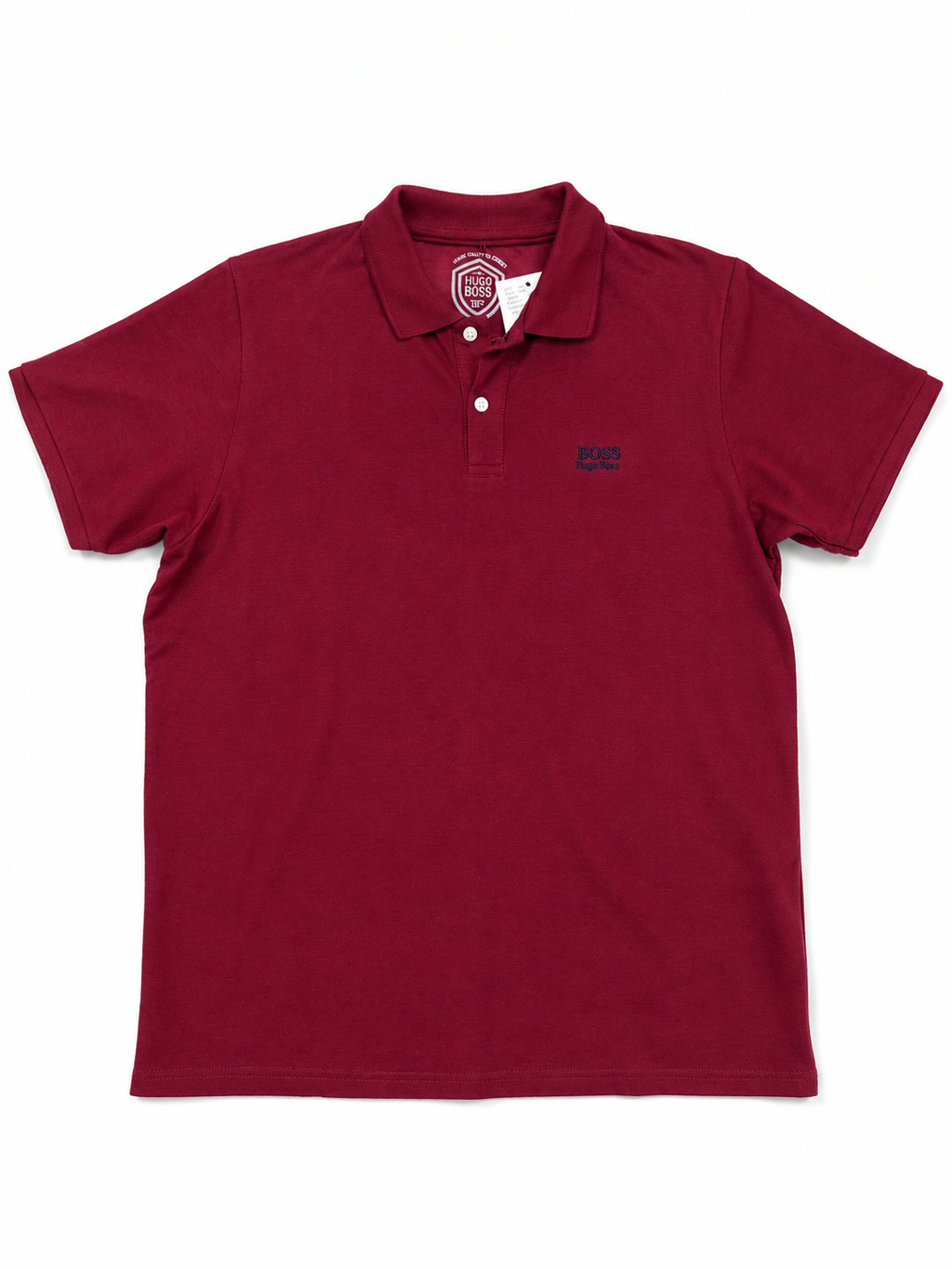 POLO BURDEOS HUGO BOSS