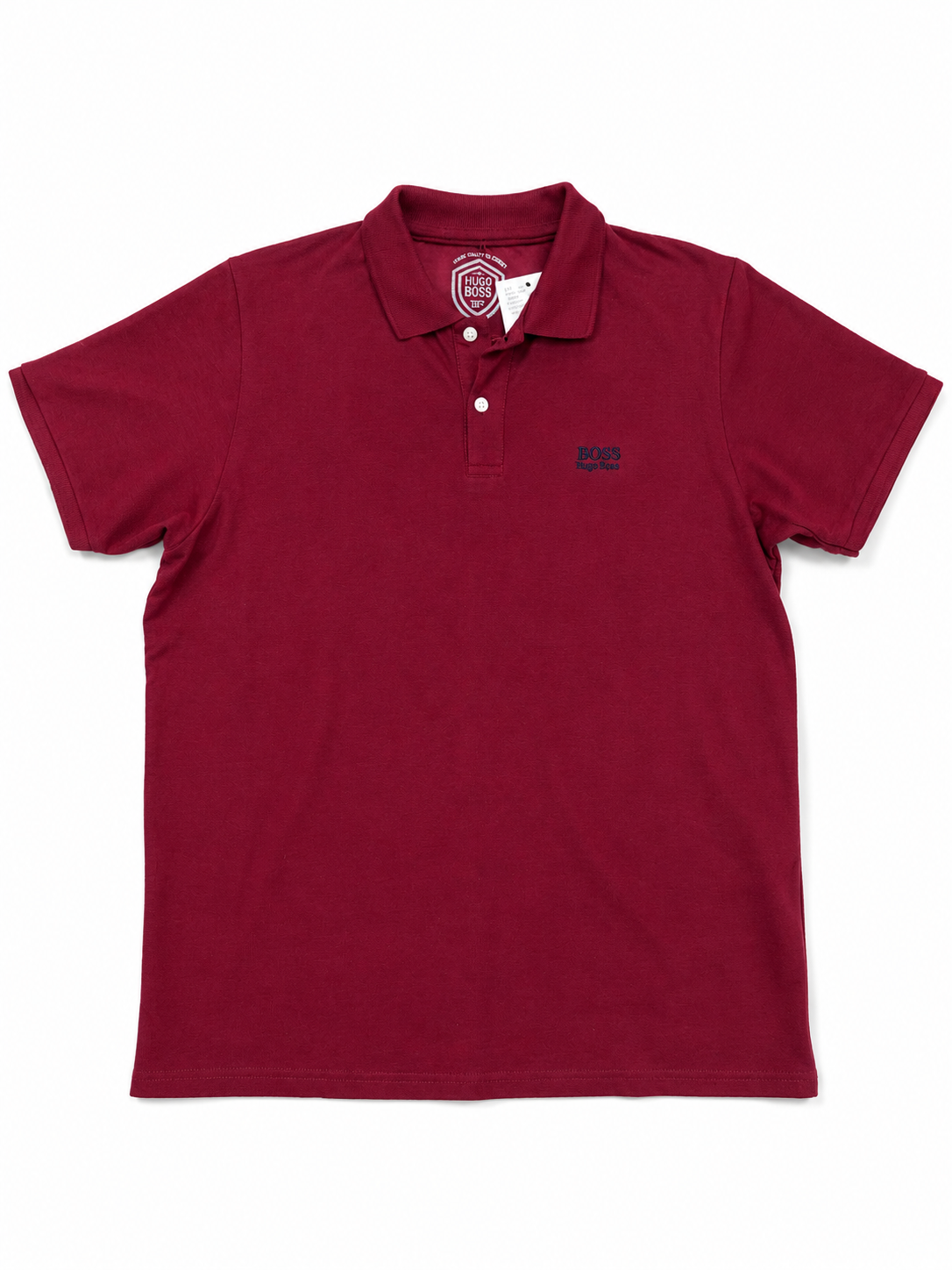 POLO BURDEOS HUGO BOSS