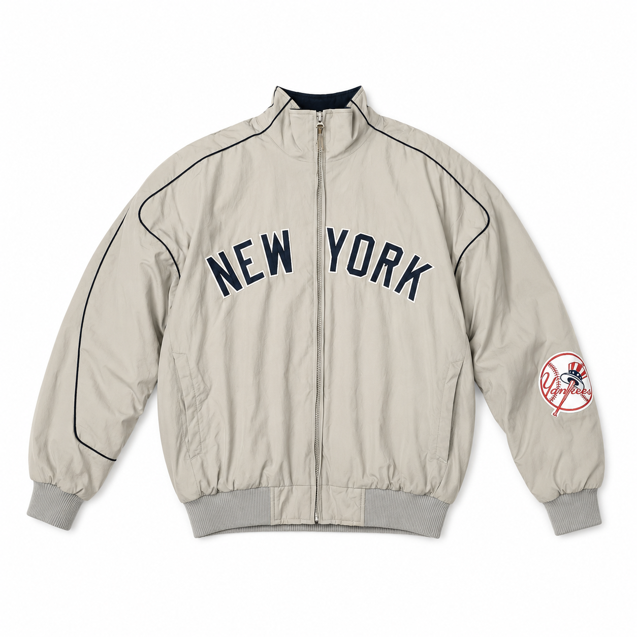 CHAQUETA GRIS POLAR YANKESS