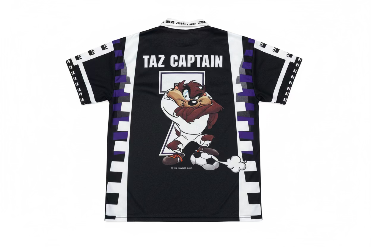 CAMISETA OFICIAL LOONEY TOONES 1996 TAZ CAPTAIN