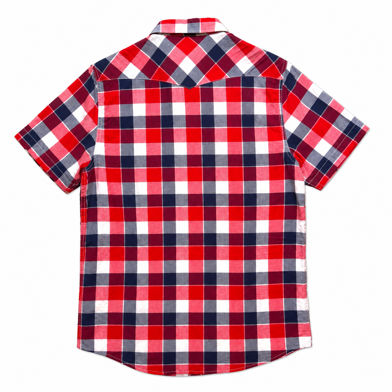 CAMISA LEE CUADROS MANGA CORTA
