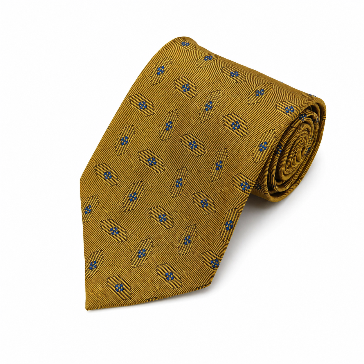 CORBATA VINTAGE COLOR MOSTAZA