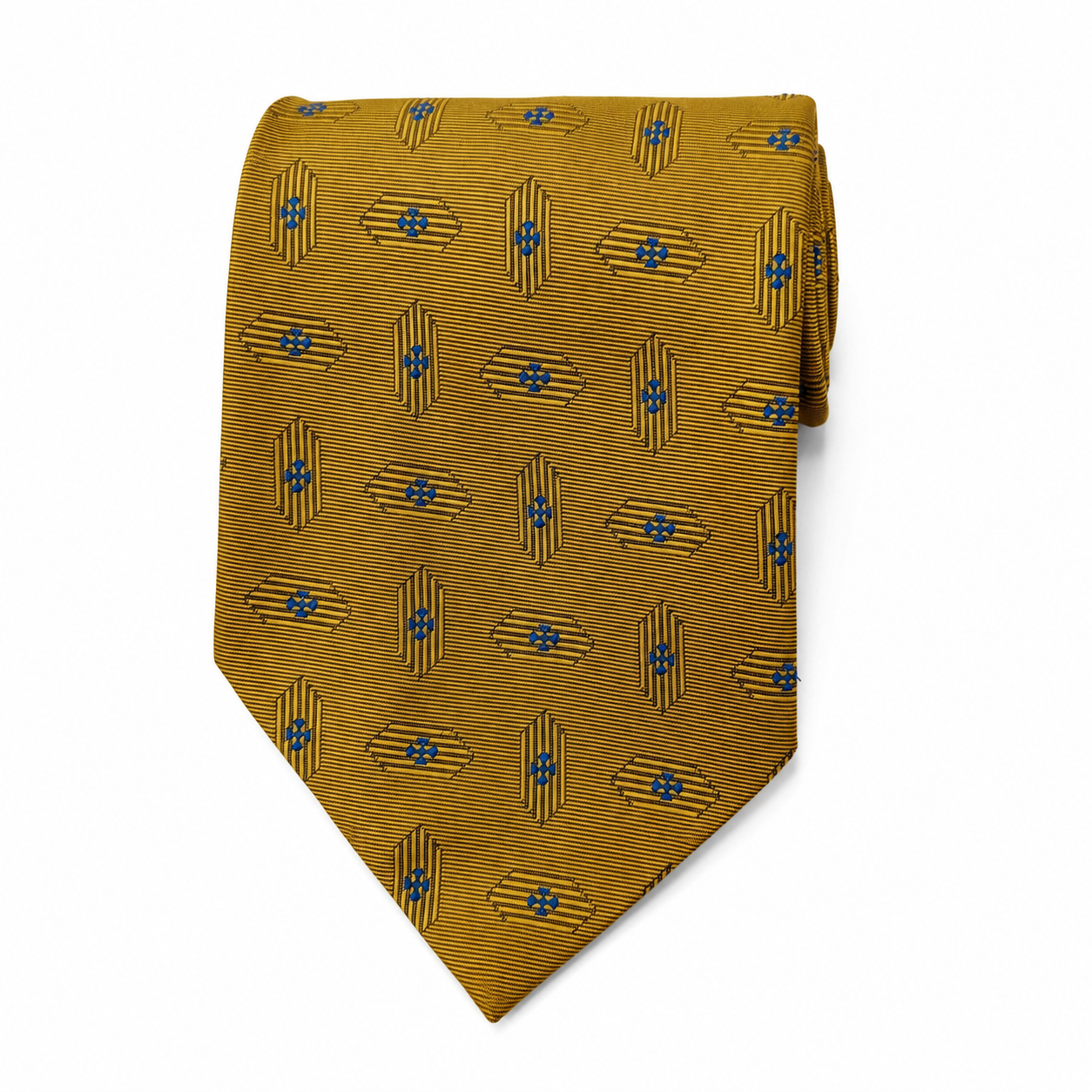 CORBATA VINTAGE COLOR MOSTAZA