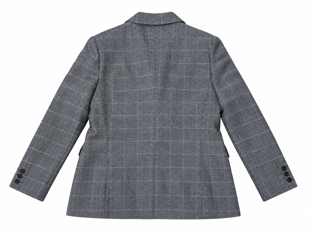 AMERICANA BURBERRY CUADROS ROSA