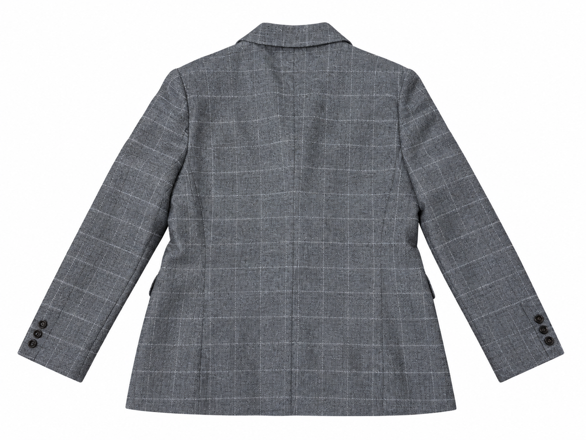 AMERICANA BURBERRY CUADROS ROSA